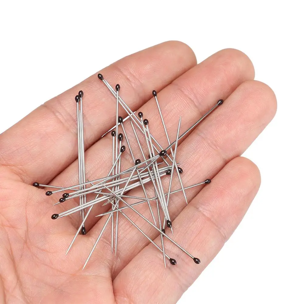 100Pcs Stainless Steel Specimen Needle Insect Pins With Plastic Box For School Lab Education Entomology Body Dissection