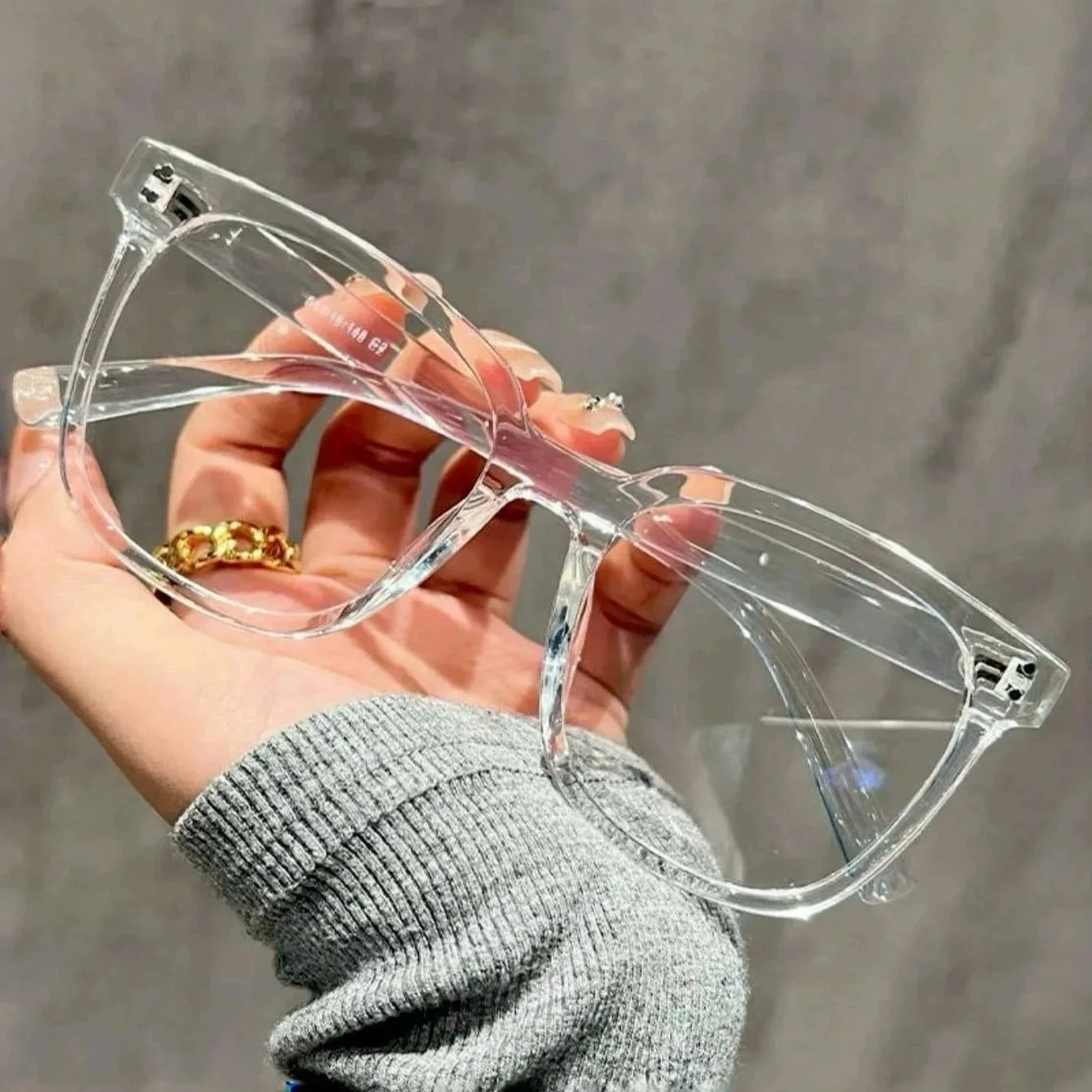 3pcs Unisex Square Frame Blue Light Blocking Glasses - Stylish Campus Look, Face-Flattering Optical Eyewear