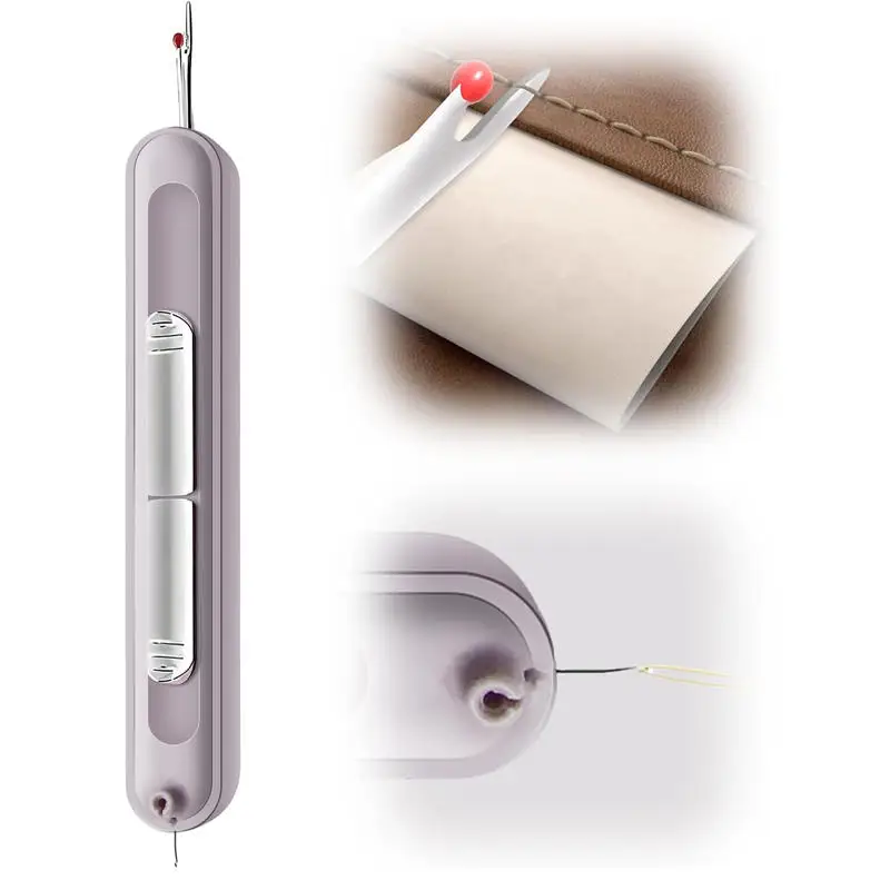 2 In 1 Upgraded Seam Ripper Needle Threader Seam Ripper Double End Design Colorful Sewing Needle Thread Unpicker Sewing Tools