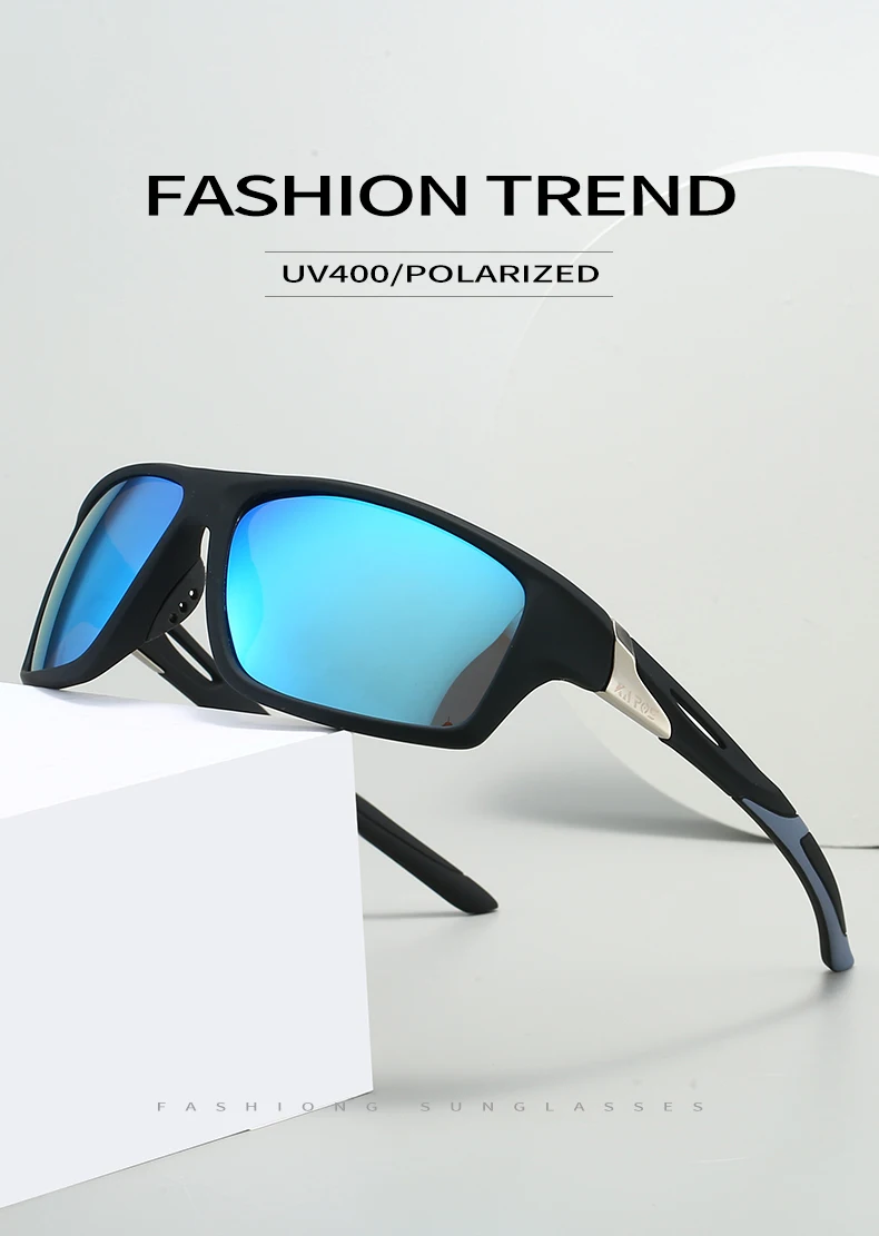 KAROS Sports Polarized Sunglasses Unisex with UV400 Filter Perfect for Fishing Camping Water Sports Offering Enhanced Clarity