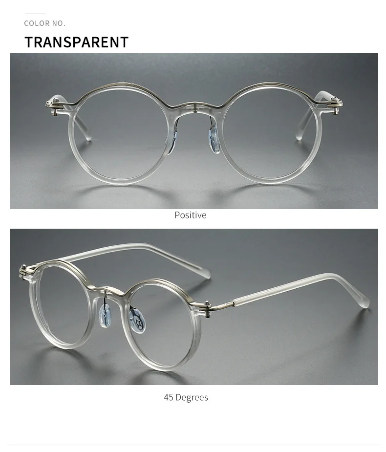 2026 New Retro Round Frame Anti Blue Light Presbyopia Glasses for Men, Business Style, High Quality Reading Glasses