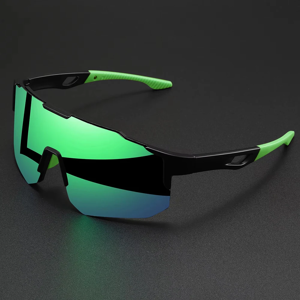 1/3pcs Men's Oversized Colorful Coating Glasses for Men Bicycle Windproof Sunglasses Outdoor Sports Motorcycy Cycling