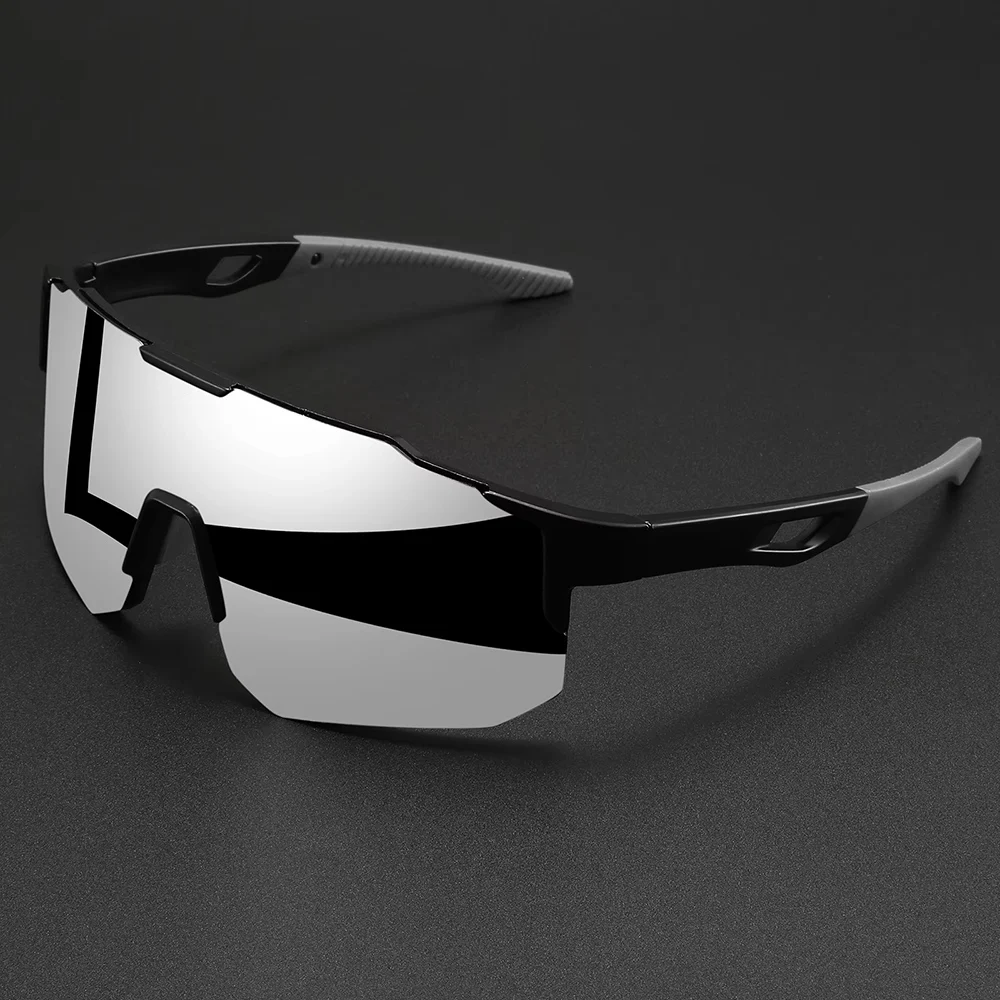 1/3pcs Men's Oversized Colorful Coating Glasses for Men Bicycle Windproof Sunglasses Outdoor Sports Motorcycy Cycling
