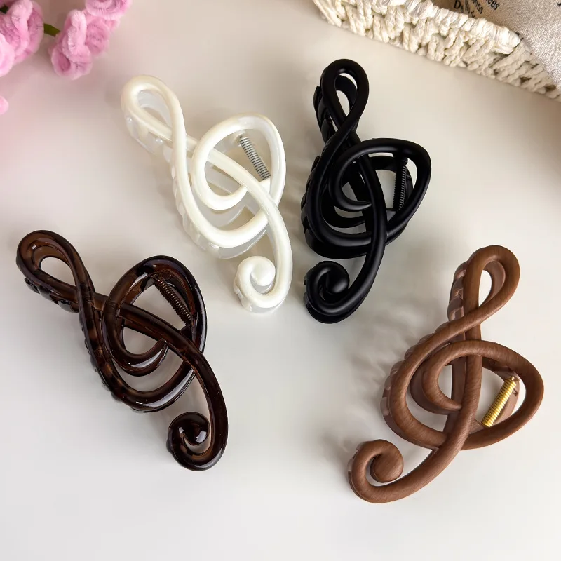 Summer Cool-Style Hair Clip for Women 2026 New Style: Half-Up Bun at the Back of the Head with Shark-Shaped Clip Hair Accessory