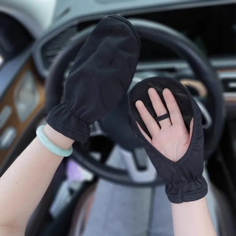 Summer Anti-sunburn Gloves Ice Outdoor Breathable Thin UV Protection Sunscreen Lady Cover Finger Gloves Cycling Sleeve Mitten