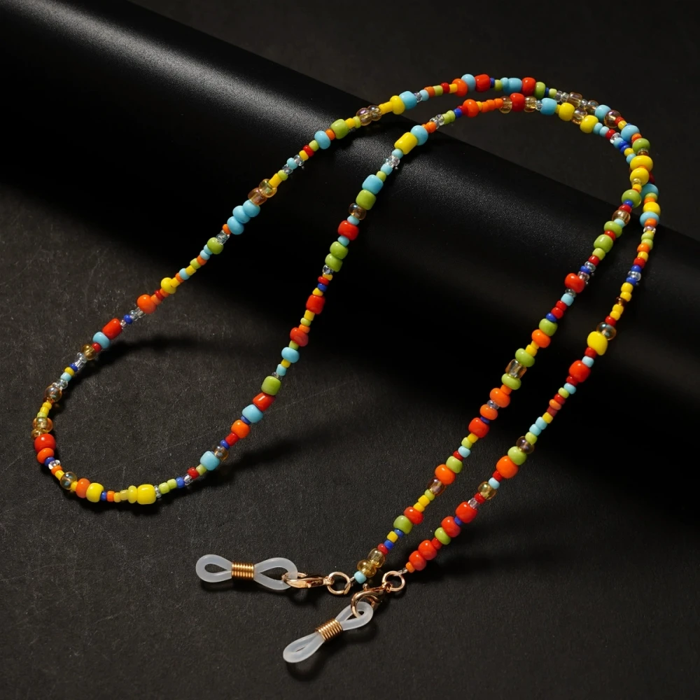 Sunglasses Masking Chains For Women Acrylic Pearl Crystal Eyeglasses Chains Lanyard Glass New Fashion Jewelry Wholesale