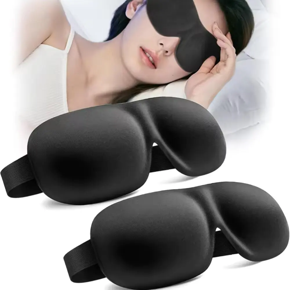 3D Sleep Mask Blindfold Sleeping Aid Soft Memory Foam Eye Mask for Sleeping Travel Blockout Light Slaapmasker Eye Cover