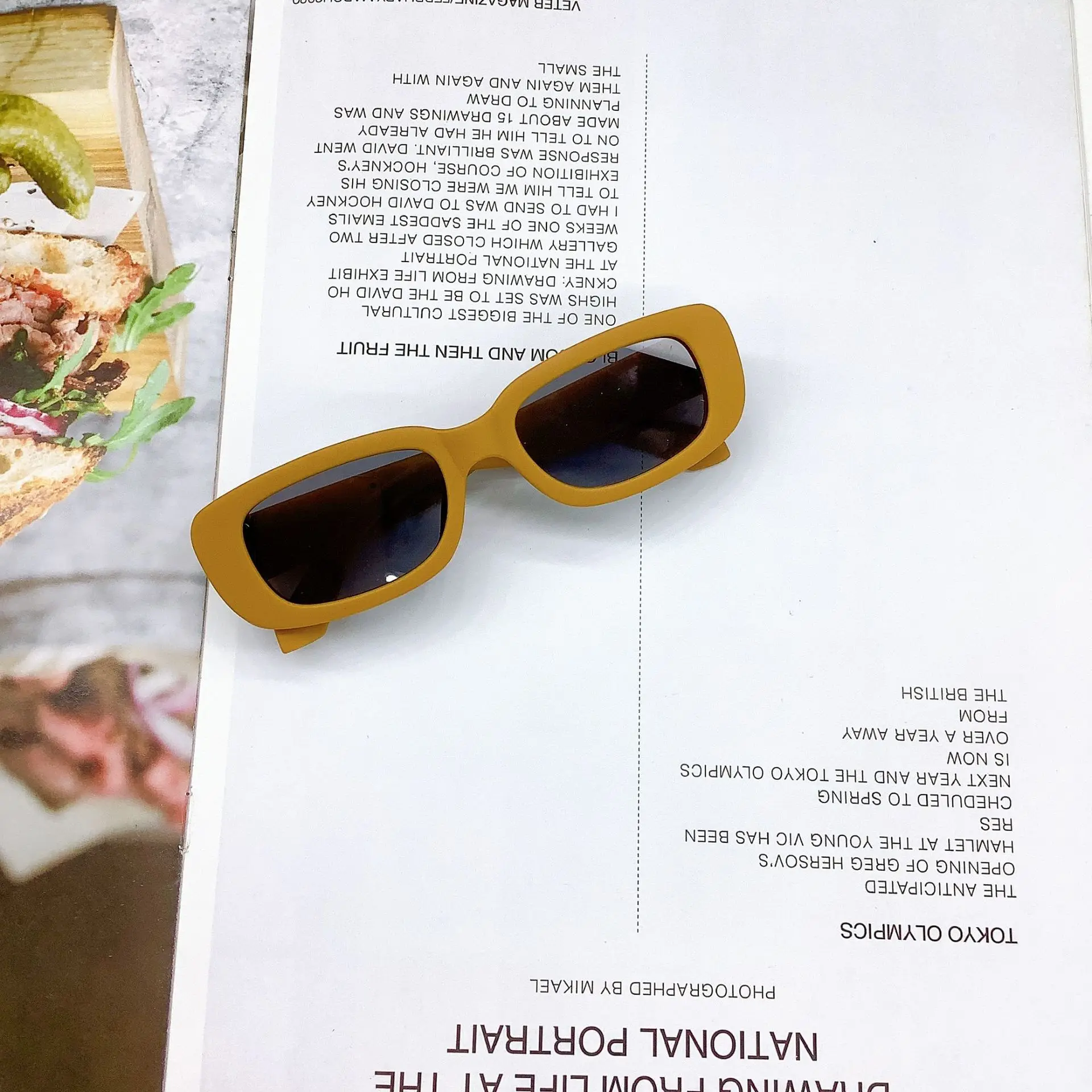 Children Cute Vintage Frosted Rectangle Sunglasses Outdoor Girls Boys Sweet Sun glasses Protection Classic Kids eyewear UV400