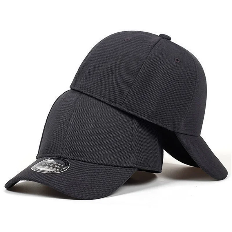 High Quality Baseball Cap Man Fitted Closed Full Cap Mesh Cap Outdoor Breathable Sports Cotton Sun Male TruckerHat Gorras Hombre