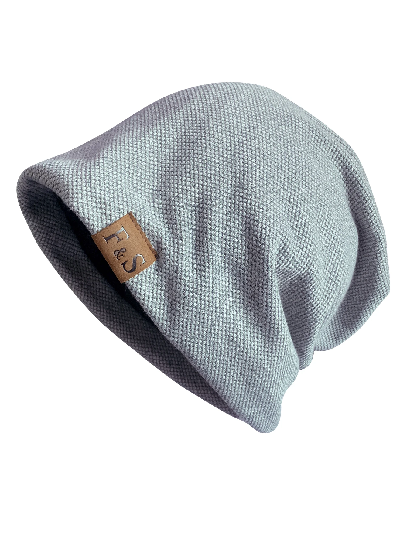 1pcs Warm Knitted Beanie Hat For Men And Women - Fashionable SolidHip-hop Style