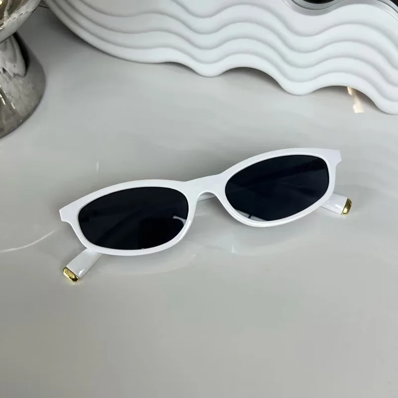 Vintage Small Frame Women's Kitten Glasses High-end Sunglasses Woman Luxury Brands Original Lunettes Femmes 802346