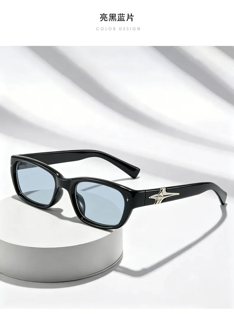 Y2K New Fashion Square Sunglasses Women Men Luxury Brand Shades Punk Sports Sun Glasses Travel Eyeglasses