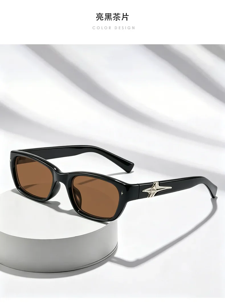 Y2K New Fashion Square Sunglasses Women Men Luxury Brand Shades Punk Sports Sun Glasses Travel Eyeglasses