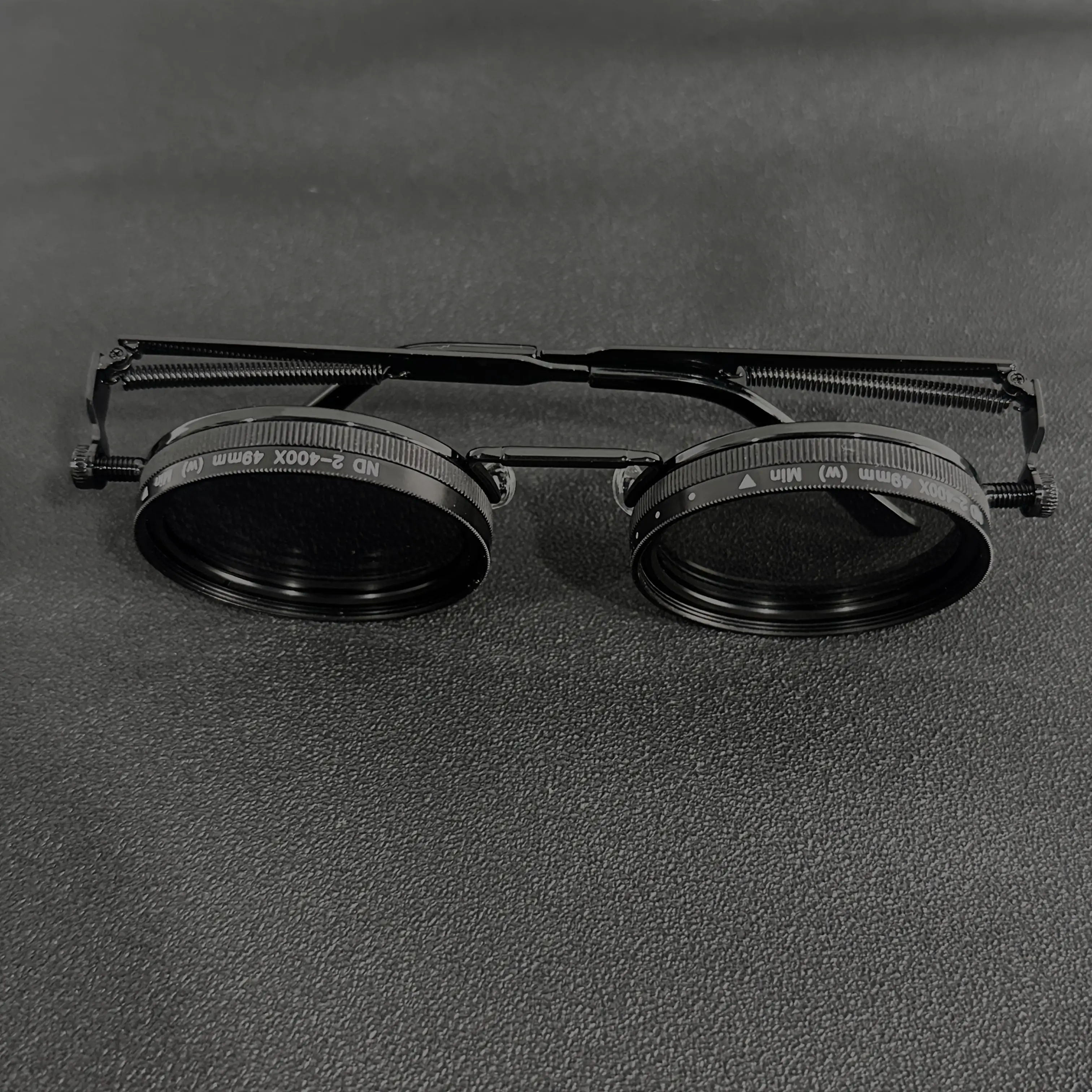 Men's Retro Steampunk Rotating Fashion Glasses - Adjustable Brightness Suitable for Party and Casual Wearing - Bohemian Style Gl
