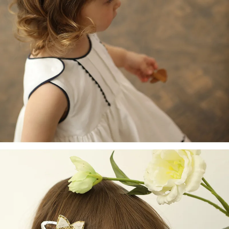 Cartoon Animal Fruit BB Hair Clips for Girls Cute Sequin Droplet Design Snap Barrettes Toddler Daily Headwear Accessory