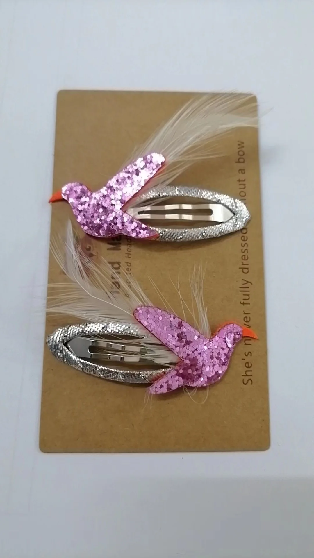 Cartoon Animal Fruit BB Hair Clips for Girls Cute Sequin Droplet Design Snap Barrettes Toddler Daily Headwear Accessory