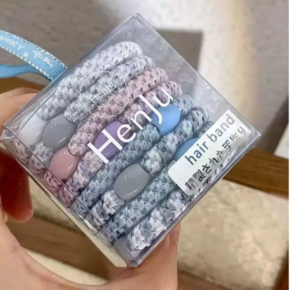 2026 New Erling Haaland Hair Ties 8-Pack Premium Elastic Ponytail Holders No-Snag Durable Rubber Bands For Bun & Pony
