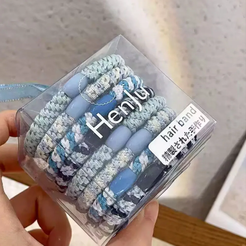 2026 New Erling Haaland Hair Ties 8-Pack Premium Elastic Ponytail Holders No-Snag Durable Rubber Bands For Bun & Pony