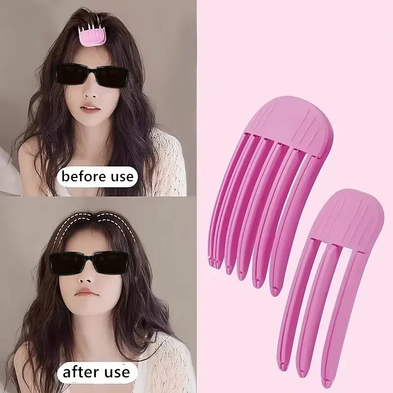 Fluffy Hairpin Curling Bangs Clips Hair Roots Volumizing Hair Clips Women Curling Fixed Shape Clips Fashion Volume Hair Roller
