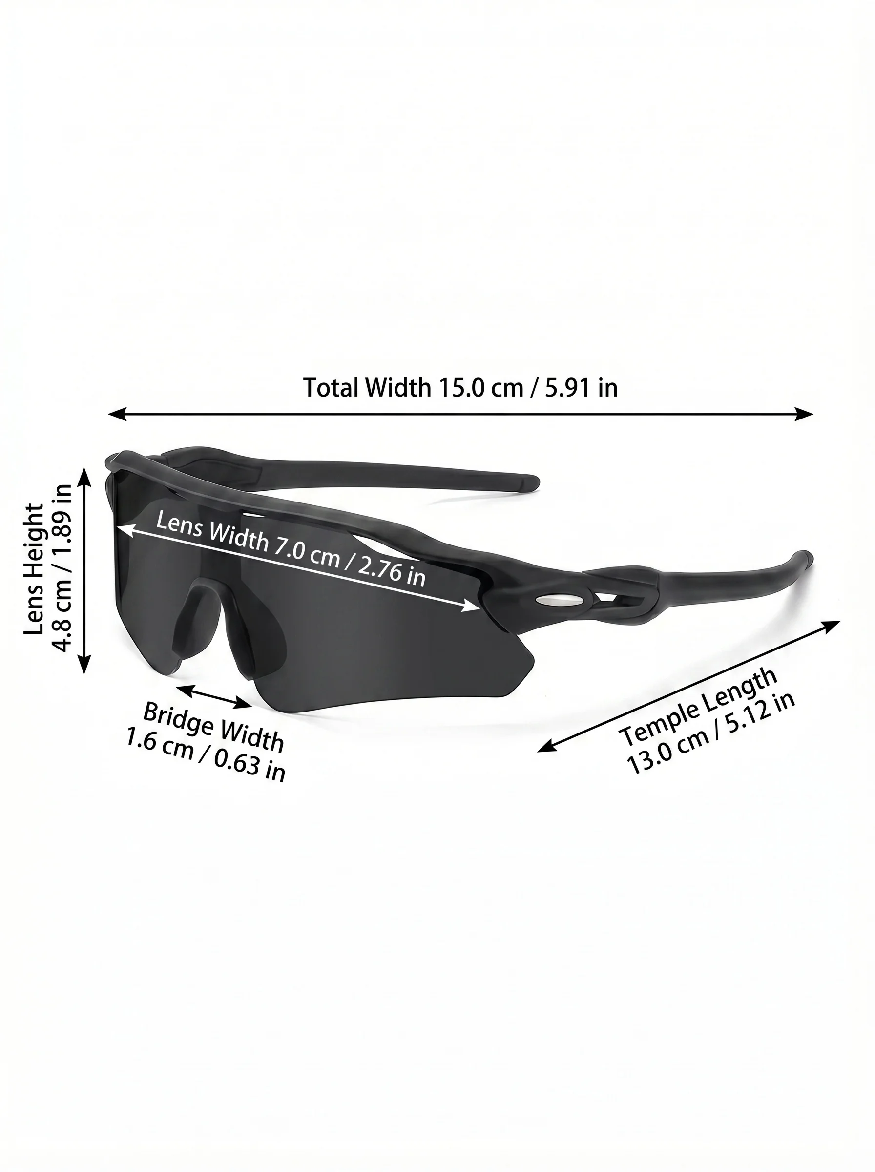 VIOLA MAG Integrated Half Frame Sunglasses, Color Film Unisex for Daily Travel Decoration, Anti Slip, with Mirror Bag