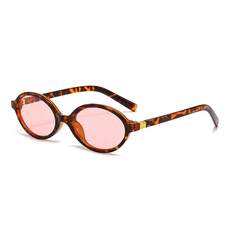 1PC Oval Retro PC Glasses Men and Women Small Face Design Sunglasses versatile for Multiple Indoor Scenes Eyewear