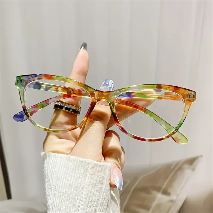 4pcs Anti-blue Light Reading Glasses Ultralight TR90 Sport Presbyopia Eyeglasses Women Men Far Sight Optical Eyewear Diopters