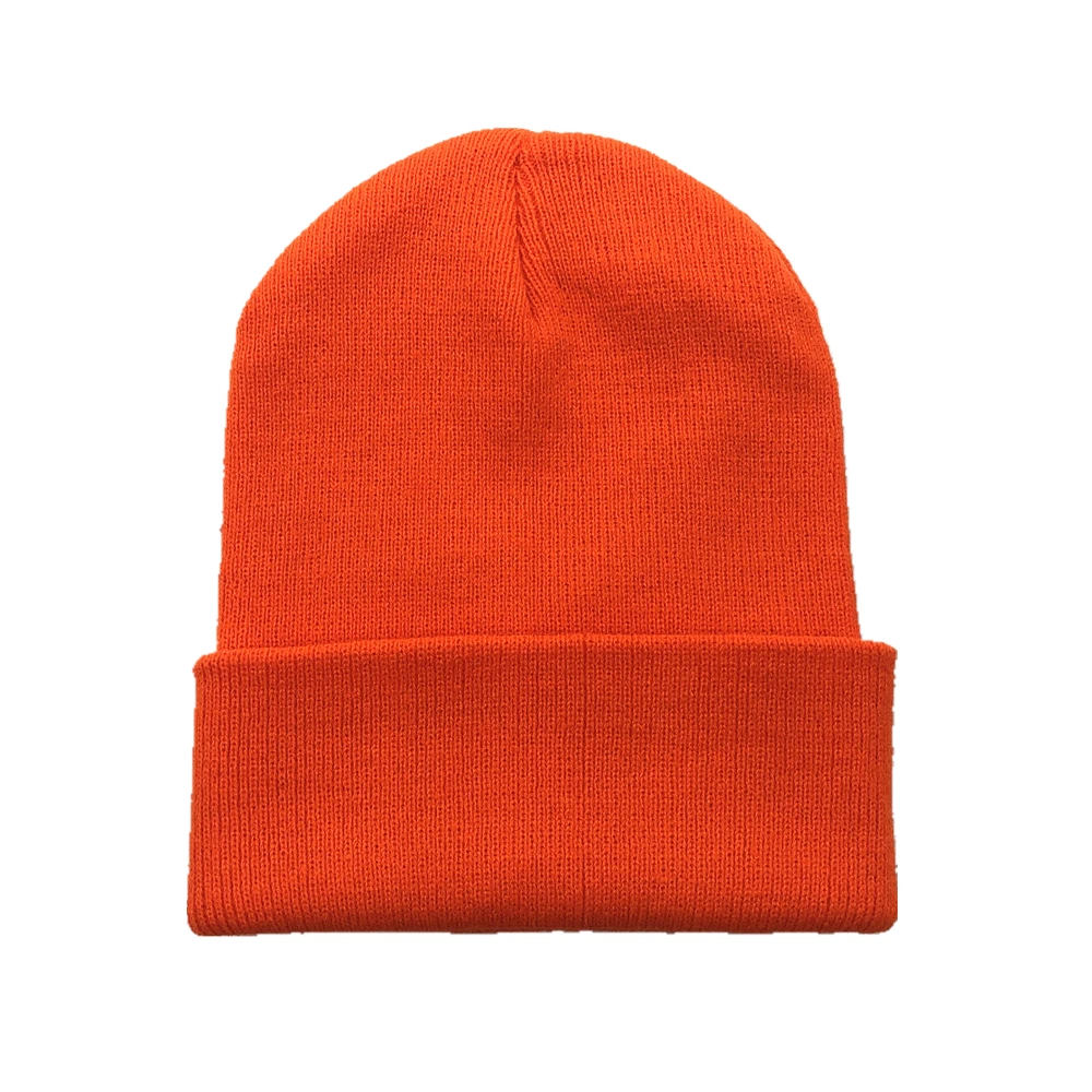 Winter Hat for Woman New Beanies Knitted Fluorescent  Girls Autumn Female  Warmer Bonnet Ladies Casual Cap