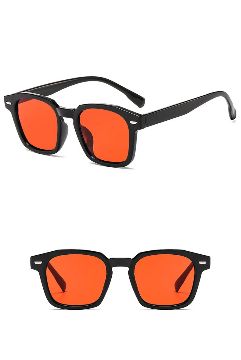 New Unisex Rectangle Vintage Sunglasses 2023 Fashion Design Retro Sun Glasses Female Lady Eyeglass Cat Eye Casual Goggles UV400