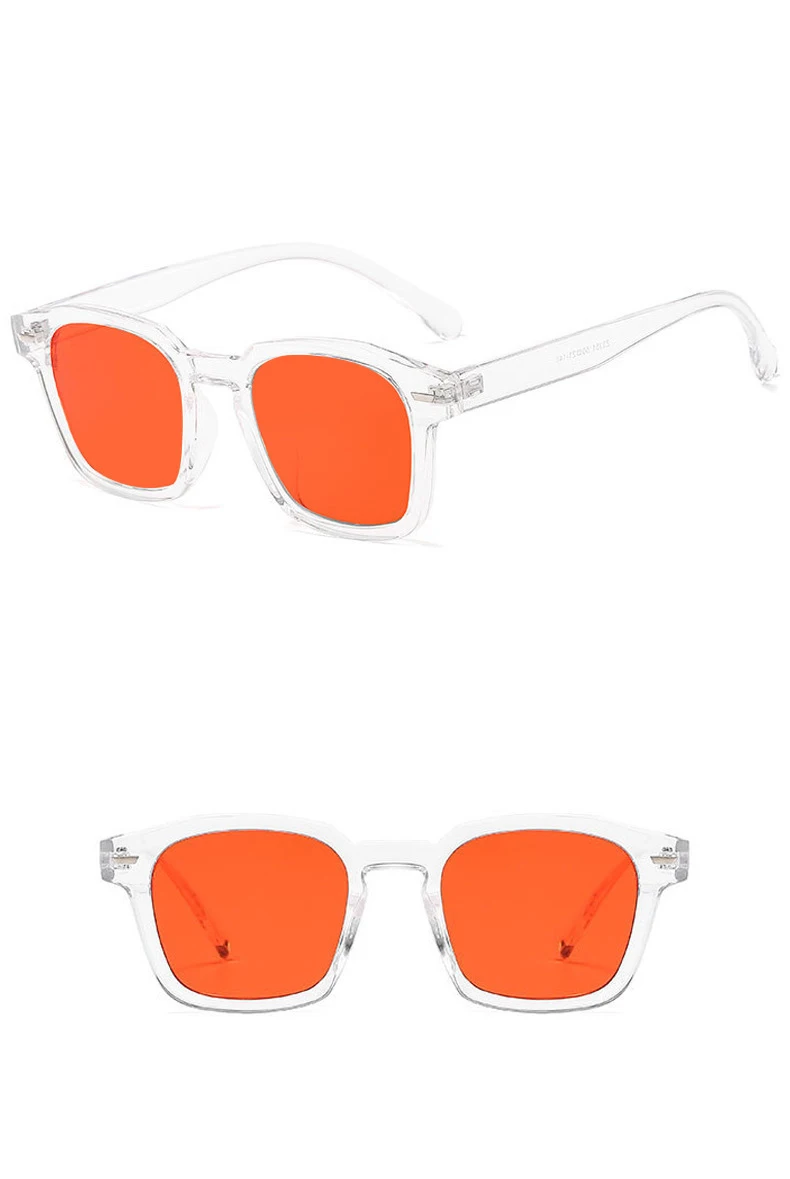 New Unisex Rectangle Vintage Sunglasses 2023 Fashion Design Retro Sun Glasses Female Lady Eyeglass Cat Eye Casual Goggles UV400