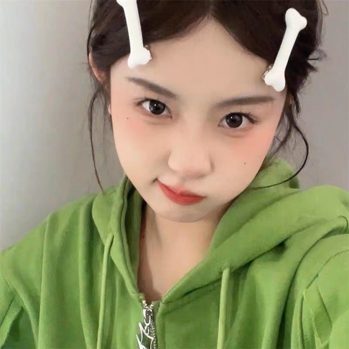 1/10pcs Y2K Fashion Gothic Women Gril Headwear Barrettes Hair Band Accessories Vivid Dog Bone Hair Clips Side Hairpin