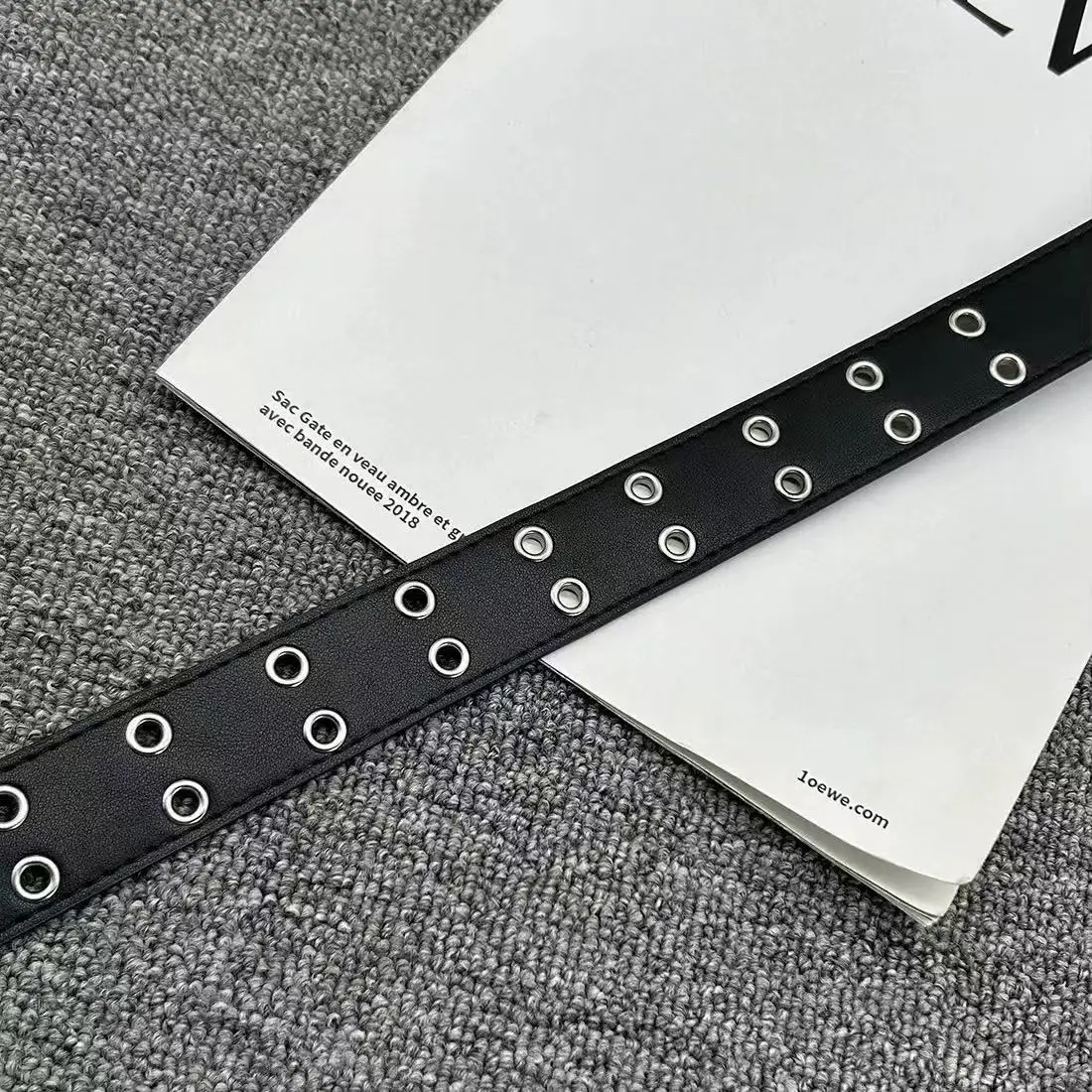 New Stylish Y2K Hollow PU Leather Fashion Punk Belt For Men Women-Trendy Accessory For Gift Giving,Neutral Waist Belts Plus Size