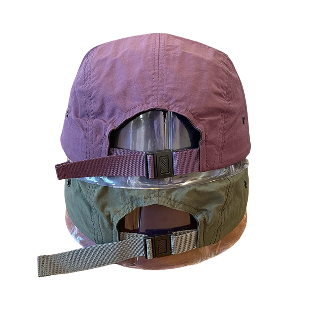 Outdoor Quick-Dry Baseball Cap Women's Korea Short Brim Baseball Hat Men and Women Casual Street Soft Brim Five-Piece Sun Hat