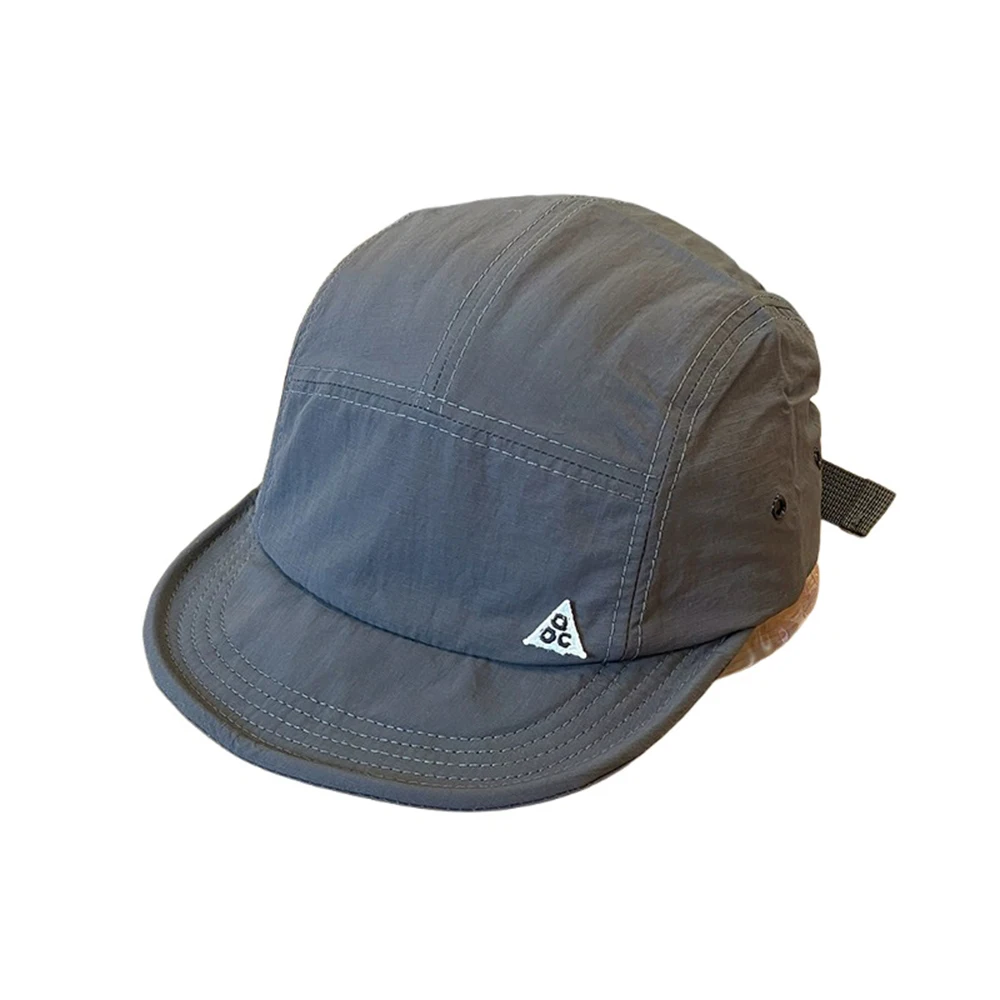 Outdoor Quick-Dry Baseball Cap Women's Korea Short Brim Baseball Hat Men and Women Casual Street Soft Brim Five-Piece Sun Hat