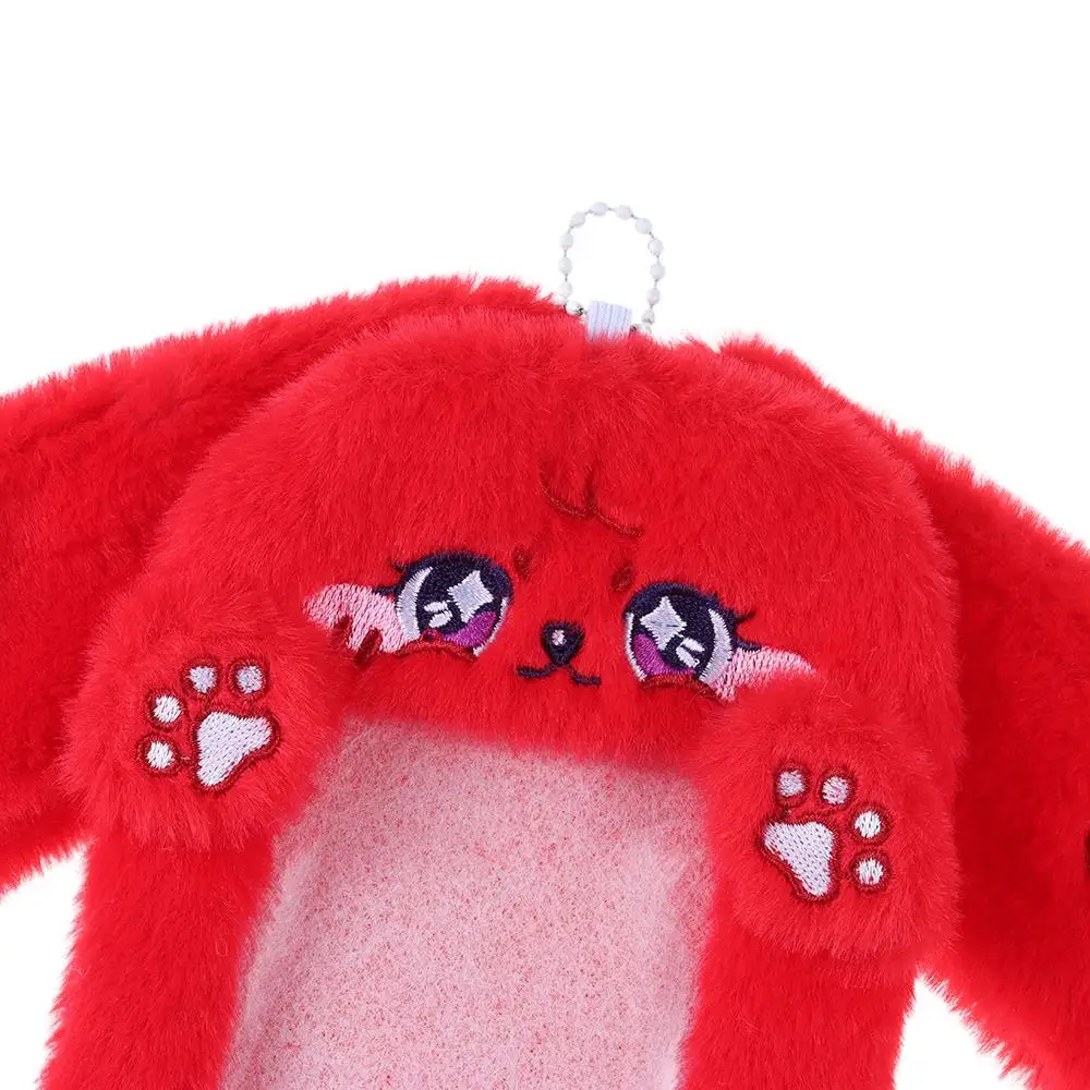 Cute Photocard Case Student Card Holder Cartoon Star Shape Photo Card Holder Bag Keychain Idol Photos Protective Cover