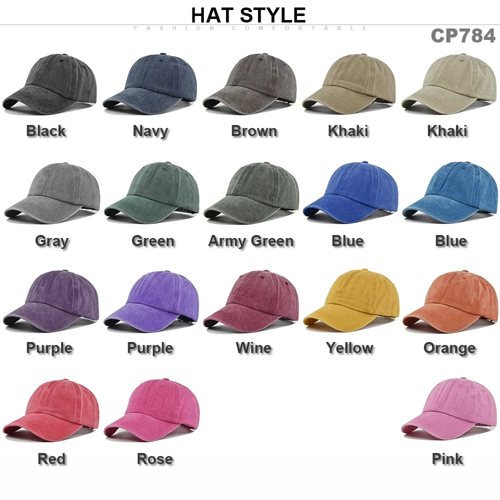 Fashion Solid Baseball Caps for Men Cap Streetwear Style Women Hat Snapback Casual Cap Casquette Dad Hat Hip Hop Cap