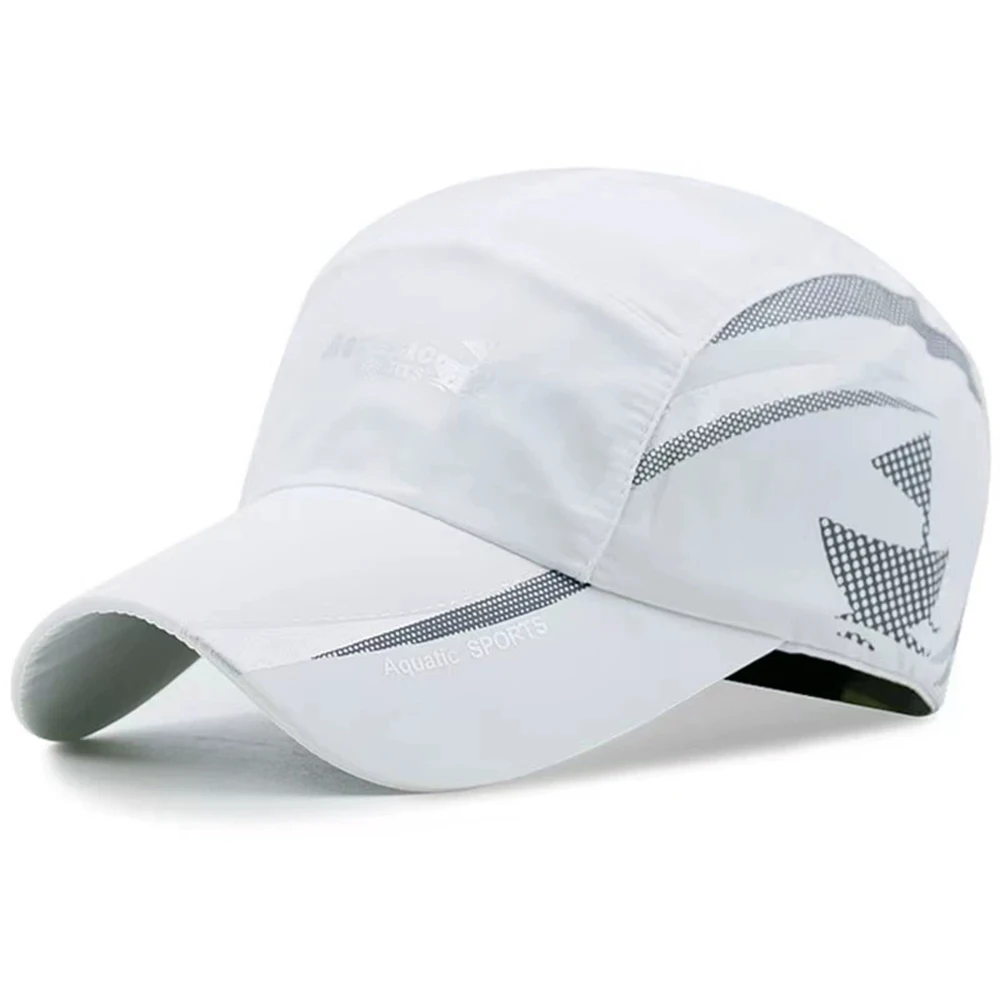 Quick Dry Unisex Adjustable Baseball Cap Sun Protection Hat for Golf Fishing Outdoor Sports Activities