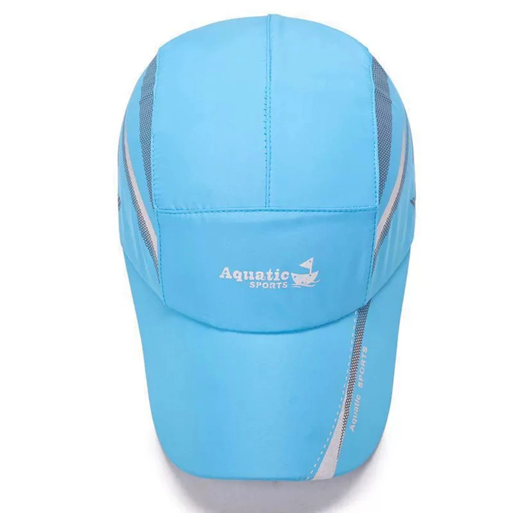 Quick Dry Unisex Adjustable Baseball Cap Sun Protection Hat for Golf Fishing Outdoor Sports Activities