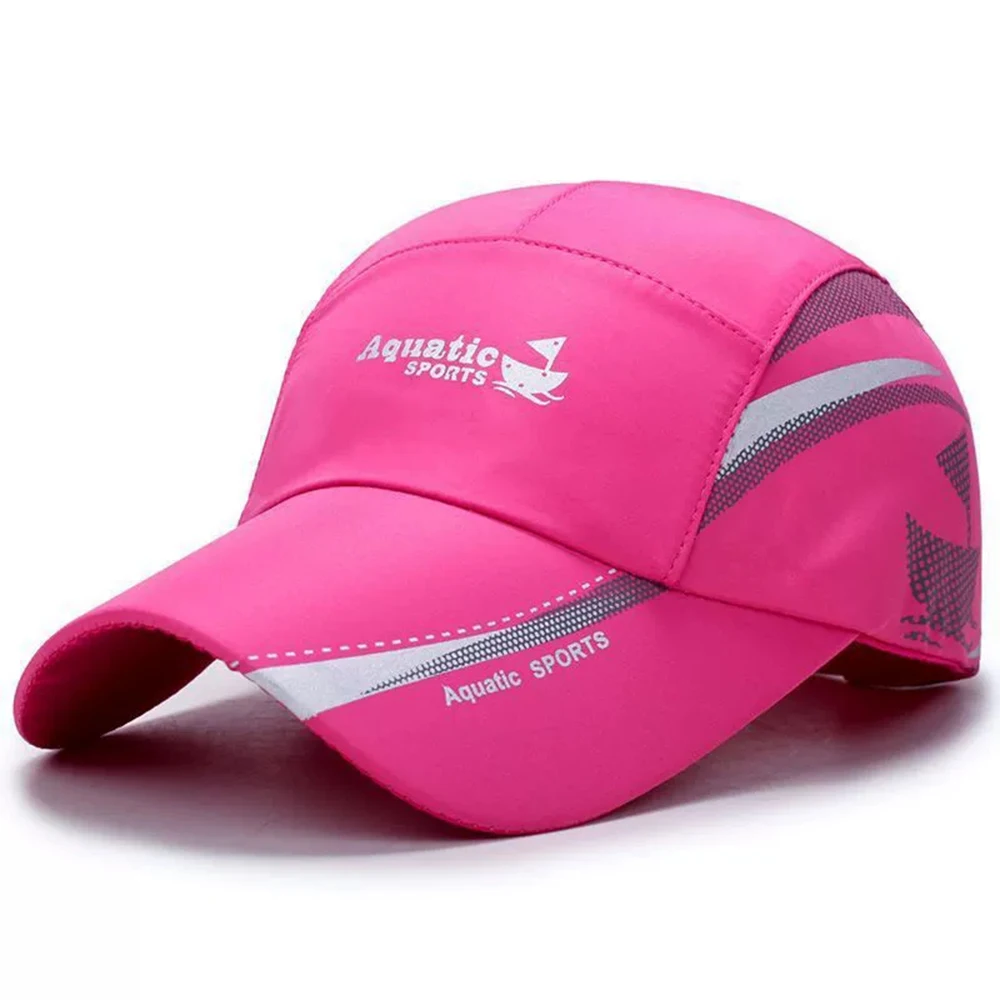 Quick Dry Unisex Adjustable Baseball Cap Sun Protection Hat for Golf Fishing Outdoor Sports Activities