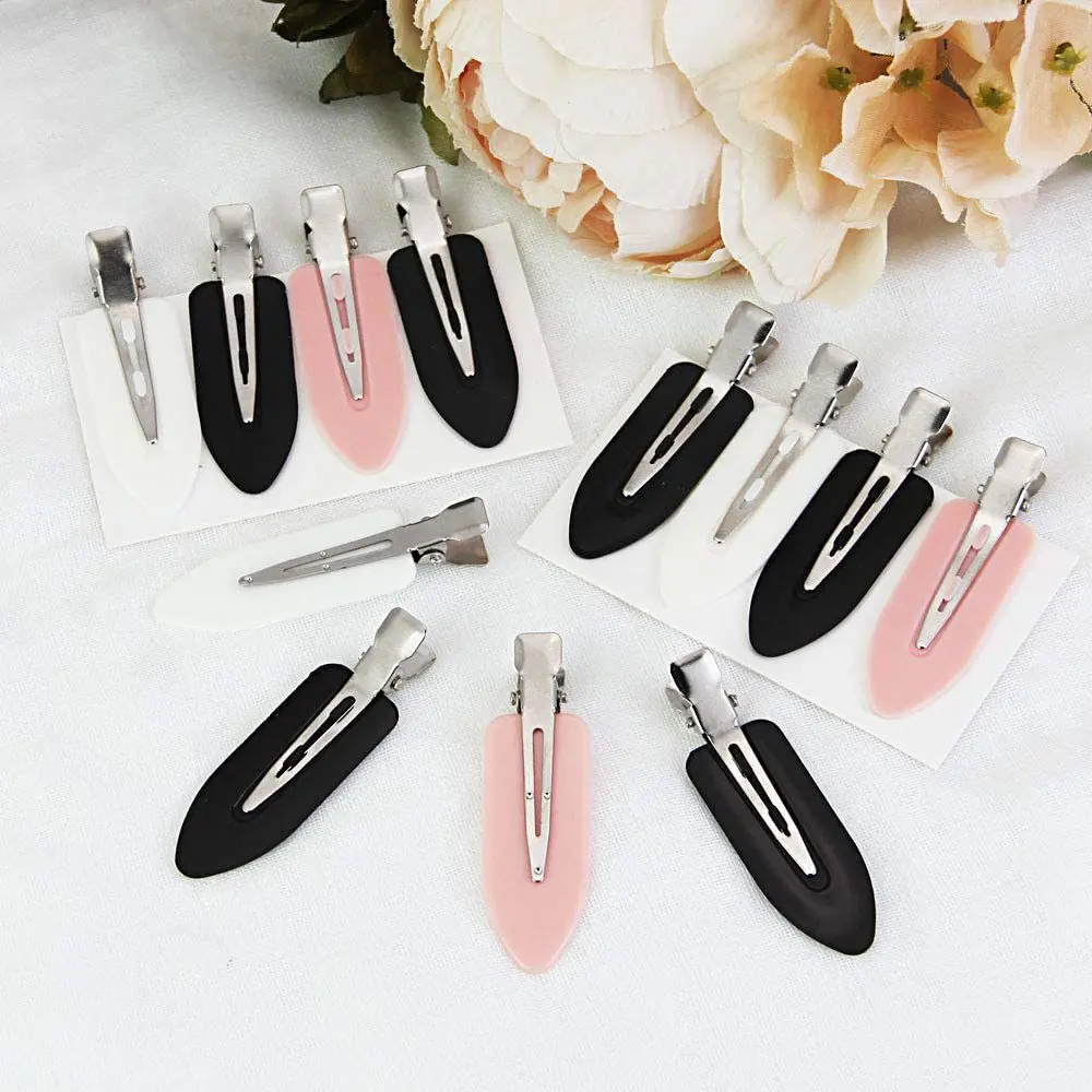 10/4Pcs Set No Bend Seamless Hair Clips Side Bangs Barrettes for Makeup Washing Face Styling Hair Accessories for Women Girl
