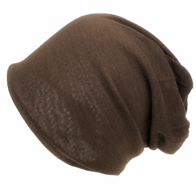 Spring Women Men Unisex Knitted Winter Cap Casual Beanies Solid Color Hip-hop Snap Slouch Skullies Bonnet Hat Gorro