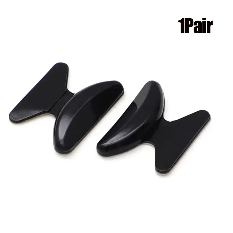 1/5 Pairs Silicone Anti Slip Silicone Nose Pad For Eyeglasses Butterfly Glasses Nose Rest With Height Enhancement Anti-Cratering