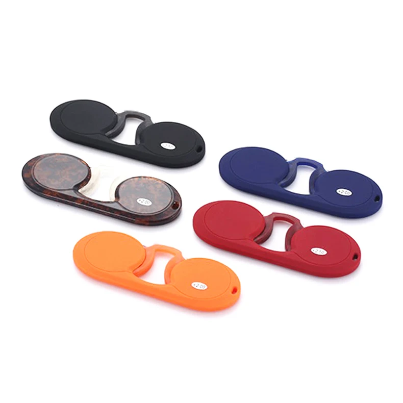 NONOR Silicone Nose Clip Pocket Reading Glasses for Men Women