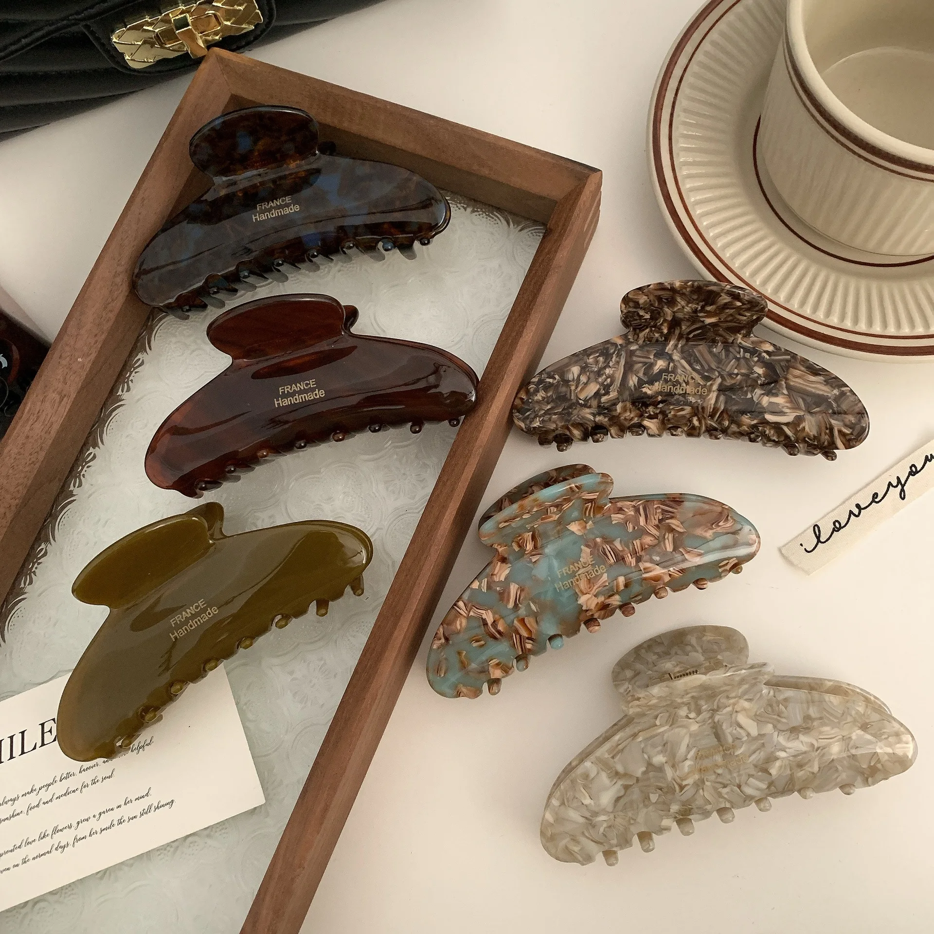 Vintage Hair Clips Korean Hair Clip Large Claw Clip Y2K Accessories Hair Accessories For Women
