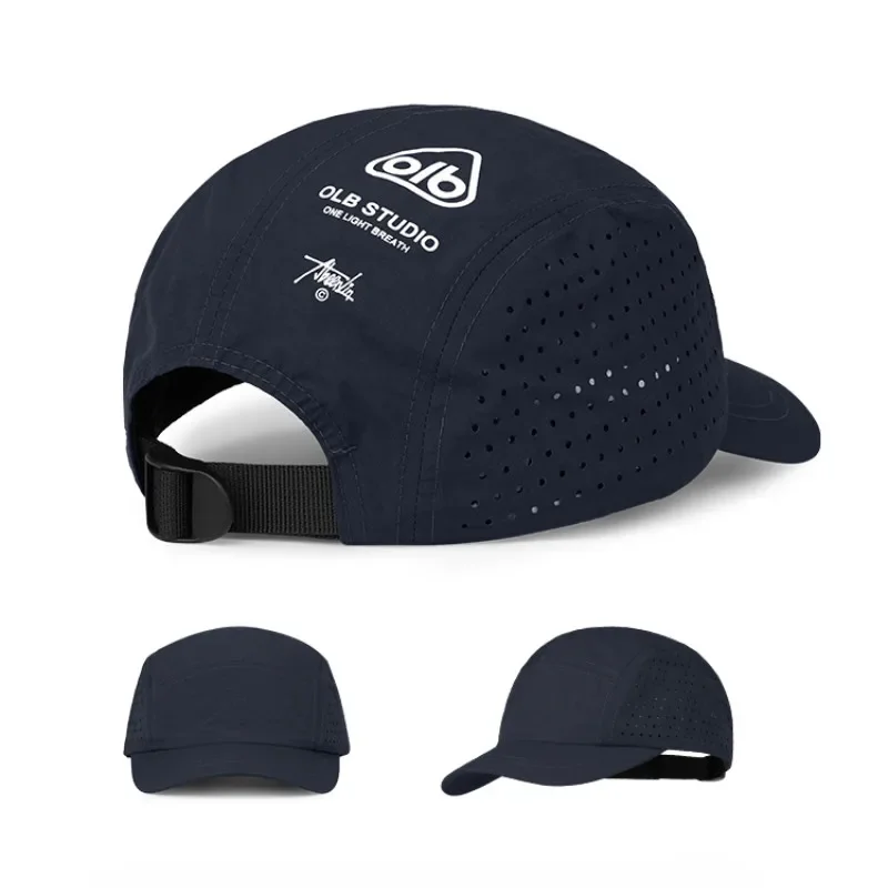 1pcs Short Brim Quick-Drying Mesh Baseball Cap for Men Women Couples, Outdoor Hiking