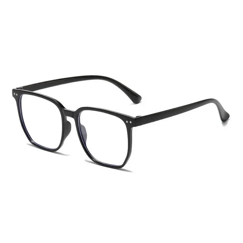 1/3pcs Unisex Large Square Frame Blue Light Blocking Glasses Stylish Campus Look Face Flattering Optical Eyewea