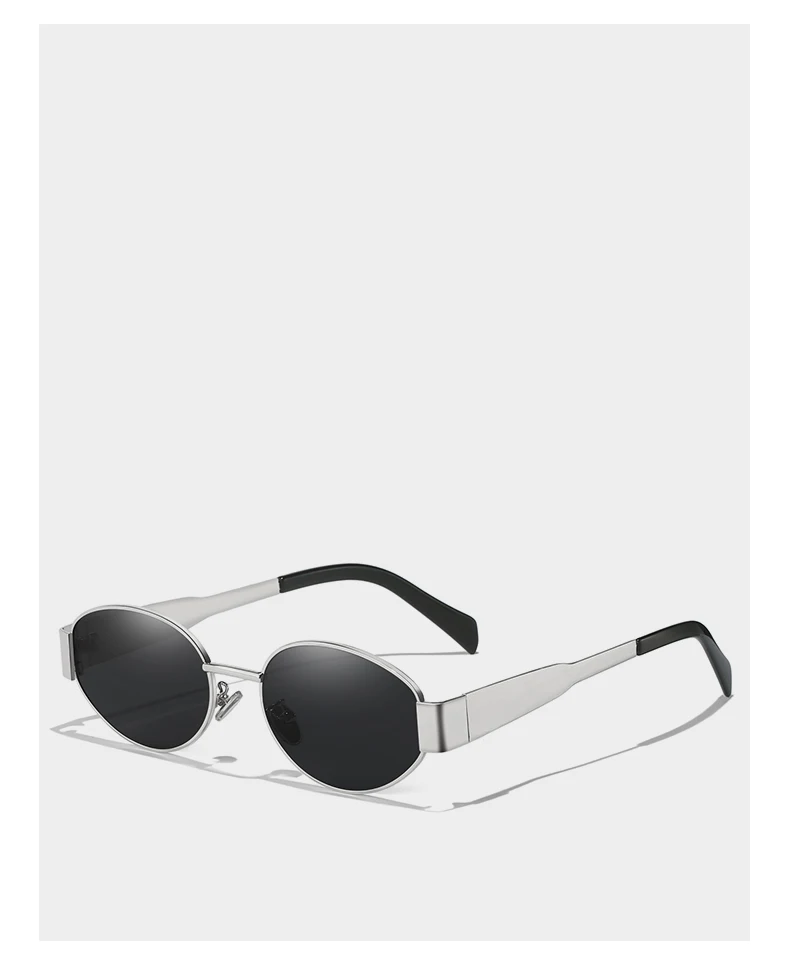 New Sunglasses For Women And Men Sun Glasses Alloy Oval Eyewear