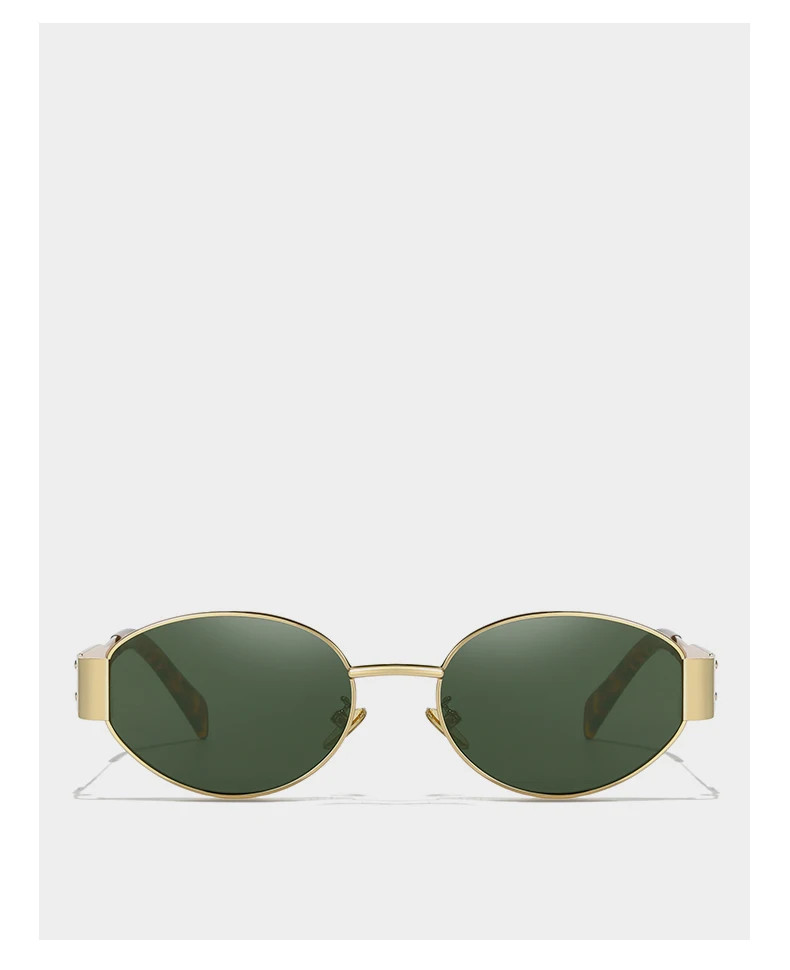 New Sunglasses For Women And Men Sun Glasses Alloy Oval Eyewear