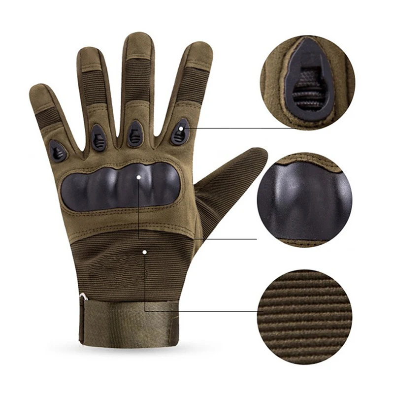 Outdoor Sports Locomotive Military Fans Gloves Outdoor Tactical Gloves Riding Gloves