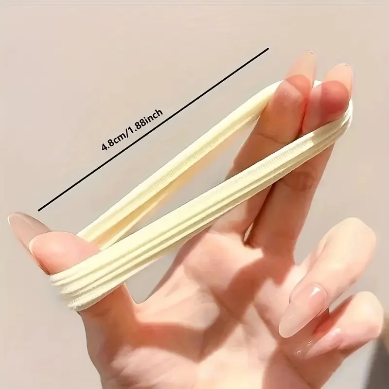 20Pcs High-Elasticity Hair Ties for Women Minimalist Hair Bands Soft Stretchy Ponytail Holders Everyday Elastic Hair Accessories