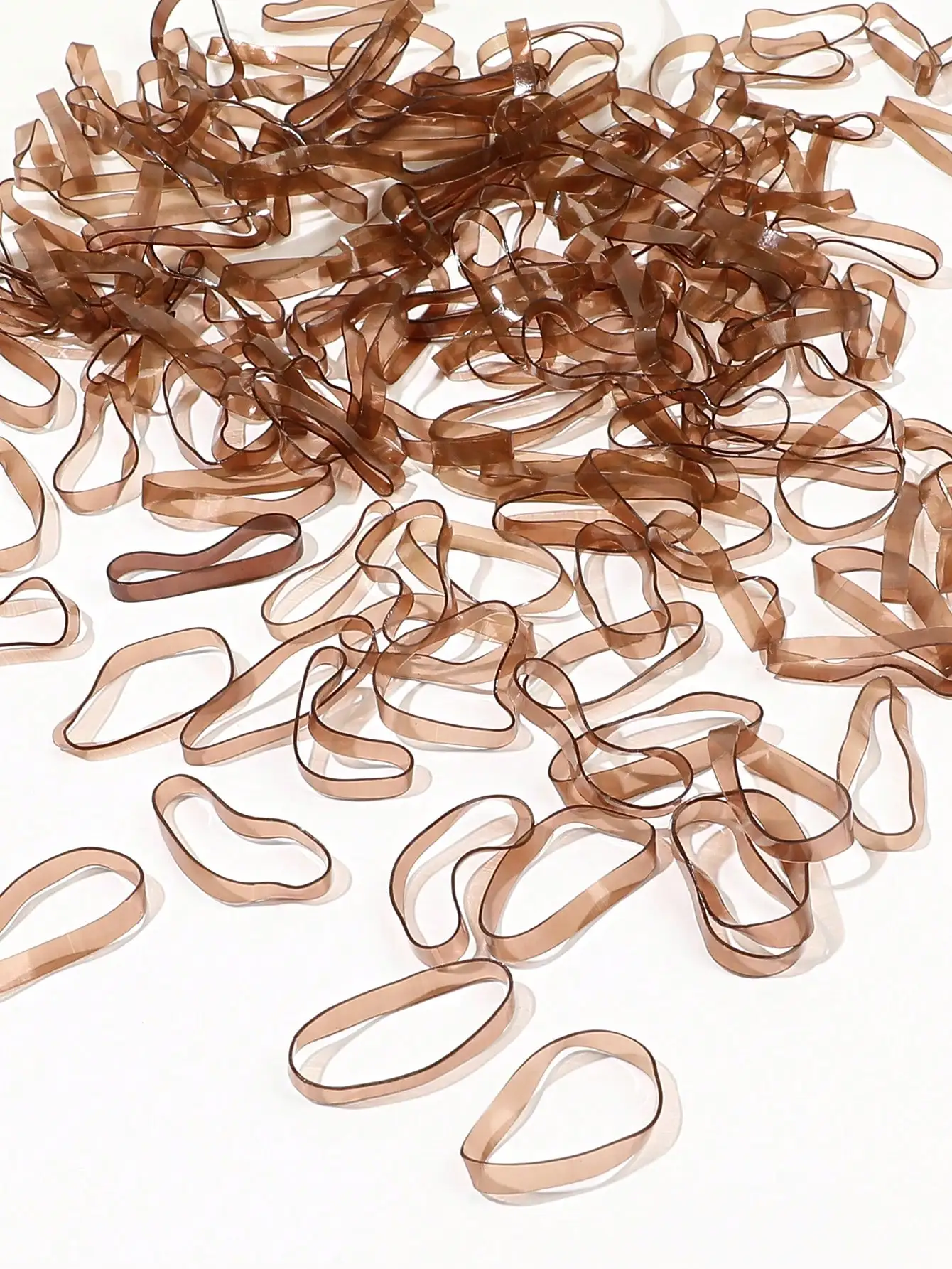 120/300/500Pcs Multi Color Elastic Hair Bands,Rubber Bands for Thin Thick Hair,Small Hair Ties Stretchy Ponytail Holders